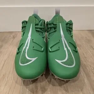 NIKE ALPHA MENACE PRO 3 OREGON DUCKS PLAYER ISSUE FOOTBALL CLEATS MENS Nike Men Size 13 Oregon Ducks PE Alpha Menace Pro 3 Team  main image 2